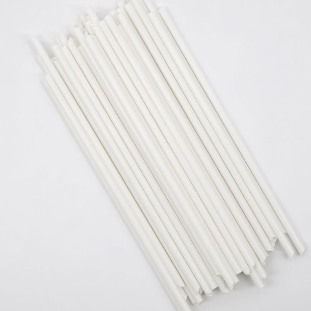 Straw, Save, White - 50 sugerr