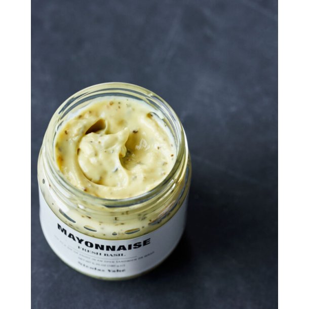 Mayonnaise, Frisk basilikum