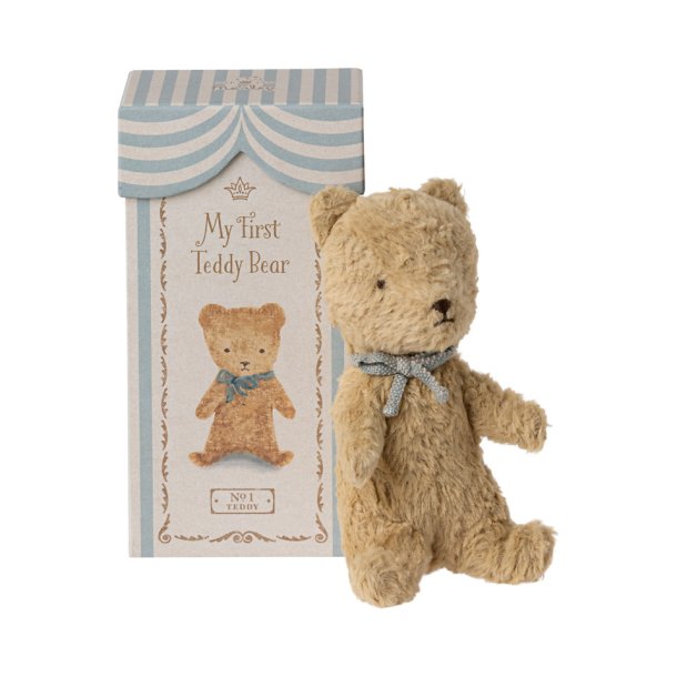 Bamse i ske - my first teddy - 