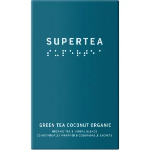 Supertea Green Tea Coconut Organic