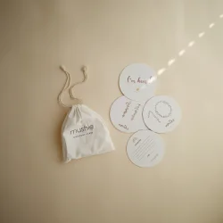 Mileplskort, forevig din babys udvikling - Mushie