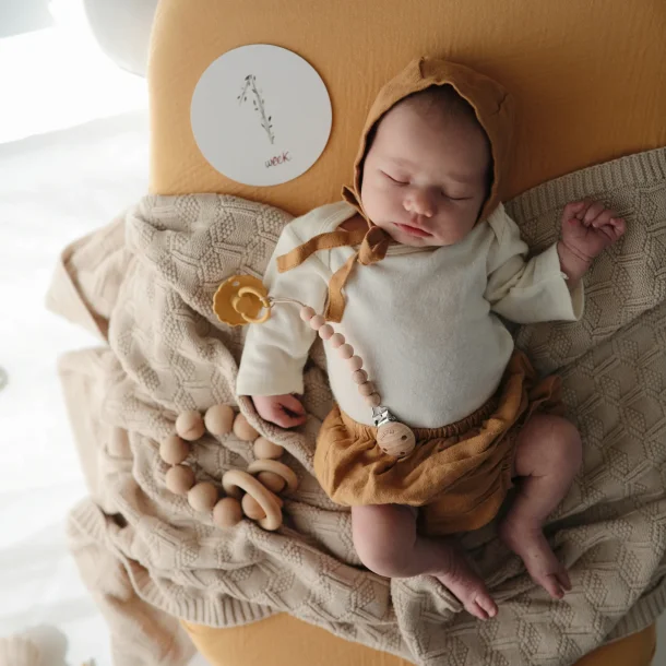 Mileplskort, forevig din babys udvikling - Mushie