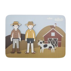 Dylan Puslespil, Brun, MDF