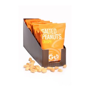 GoNuts Saltede peanuts crispy i snackpose  50g