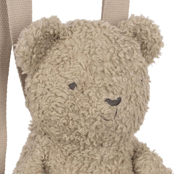 Teddy bear backpack, oxford tan