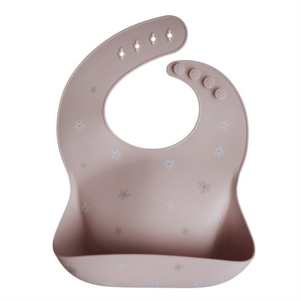 Mushie Hagesmk Silicone Bib Daisy