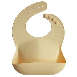 Mushie Hagesmk Silicone Bib Sunshine