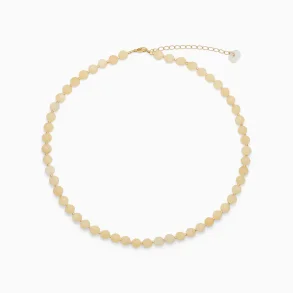 Yellow Jade | Krystal halskde