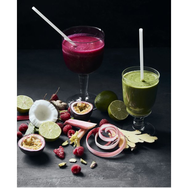 Straw, Save, White - 50 sugerr